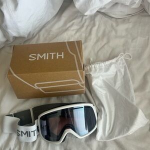 smith pink tint ski goggles